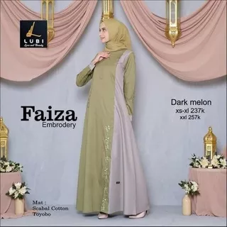 Gamis faiza embrodery by luby