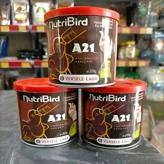 Nutribird A21 200gram Bubur lolohan untuk anakkan burung love bird kenari dan parrot