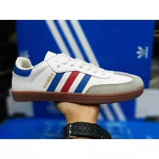 SEPATU ADIDAS SAMBA KEREN MURAH COWOK CEWEK CASUAL CLASSIC SEKOLAH KERJA HANGOUT PUTIH SEPAK BOLA