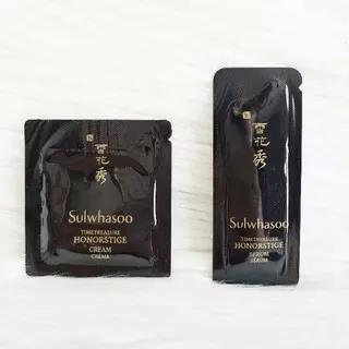 SULWHASOO TIMETREASURE HONORSTIGE SERUM SAMPLE SACHET  - SULWHASOO TIMETREASURE HONORSTIGE CREAM SAMPLE SACHET