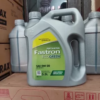 Fastron 0w-20 3,5L. Oli mobil synthetic fastron ecogreen