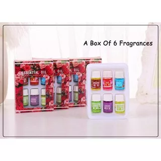 [ Home Appliance ] LAIKOU Essential Oils Minyak Aromatherapy Diffusers 3ml Mixing 6 PCS - 26461