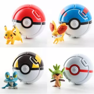 Pokemon Action Figure Poke ball, Great ball, Premier ball, Ultra ball
