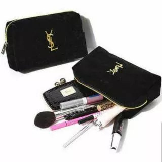 Tas kosmetik dompet makeup tempat makeup Yvest Saint Laurent YSL