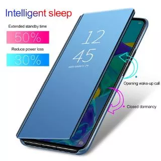 Flip Case Dengan Kaca Untuk Samsung Galaxy A3 A5 A7 2017 A6 A8 Plus A9 A9Pro A7 2018 A72018 Flip Cover