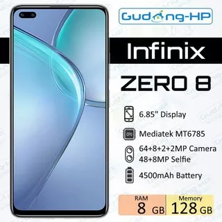 Infinix Zero 8 8/128 GB Garansi Resmi