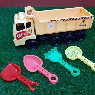 Mainan Mobil Truk Pasir Pantai Mainan Pantai Dump Truck Mobilan Anak