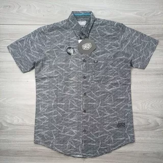 (BISA COD ) KEMEJA PRIA LENGAN PENDEK VOLCOM ORIGINAL BM GROSIR PRINT MOTIF DISTRO SURFING PREMIUM POLOS OVERSIZE BANDUNG