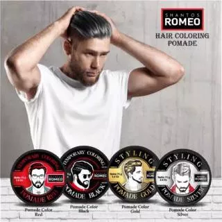 Shantos Romeo Styling Pomade warna 75g - Hair Coloring Pomade