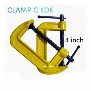 Klem C / Clamp C / Penjepit C 4 / Catok G 4 Inch kdk murah mantap