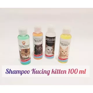 Shampoo Kucing Cat Kitten Medicated Bright Shinny Whitening Aroma Therapy Fleas Mites Sampo Wangi Hewan 100ml Raid All Raidall Repack Raid-All