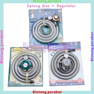 Quantum Selang Regulator Gas / Selang Regulator Winn Gas / Selang Regulator Kompor Gas