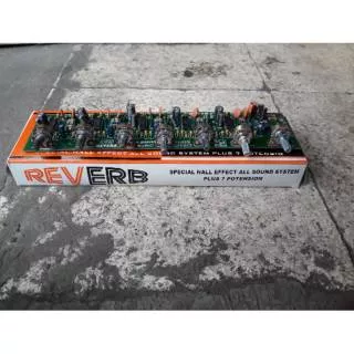 Kit echo reverb 7 potensio kit audio rakitan