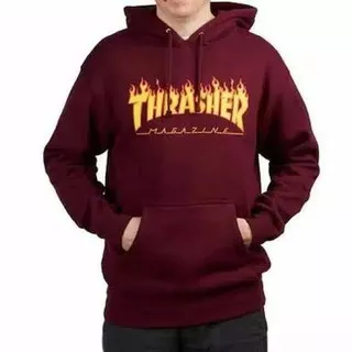 Jaket Sweater Thrasher Api / Hoodie Thrasher Api  Pria Wanita Premium Bahan Tebal