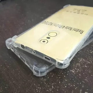 Anticrack Xiao Mi Redmi Note 2 Note 3 Note 4 4X Silikon Case Jelly Bening Lembut Transparan Lembut