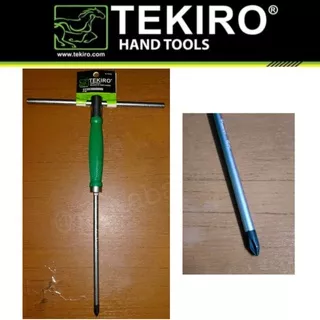 T SOCK OBENG PH2 PH3 TEKIRO | T-TYPE SCREWDRIVER PH2 PH3 TEKIRO