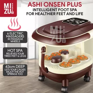ASHI ONSEN PLUS Mesin Rendam Pijat Kaki Foot Spa Electric Massager Infrared Bubbler Remote Control