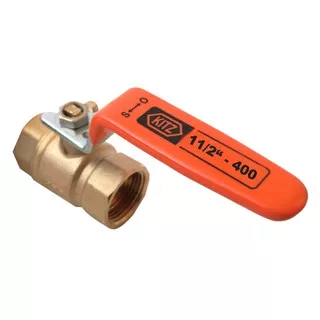 STOP KRAN KUNINGAN KITZ 1.5 INCH - BAL VALVE