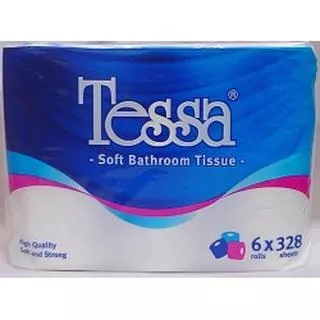 Tissue gulung merk TESSA - tissue roll TESSA 2 ply - 6 Roll