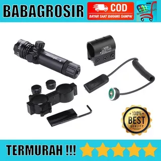 BIDIKAN LASER SCOPE MOUNT + BATERAI + CHARGER - JG-2