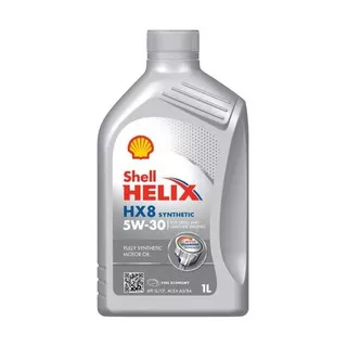 Oli Shell Helix HX8 5W30 SN PLUS Liter Scan Barcode `PASTI JAYA BAN