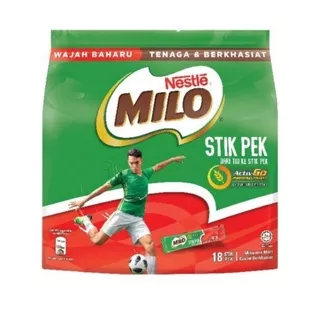 Nestle Milo Kosong sachet/milo bubuk tanpa gula sachet ORI Malaysia @18stick/pack