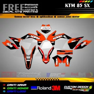 Decal Stiker Motor KTM 85 SX WS11