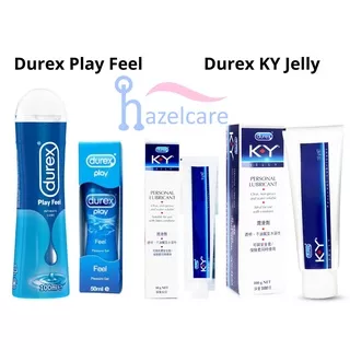 Durex Play Feel Pleasure Gel Pelumas / KY Jelly Lubricant 100ml 100 ml / 50ml 50 ml [ PRIVASI AMAN ]