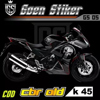 Stiker Variasi/Decal Variasi Motor CBR 150 Old K45 Full Body Kode 602