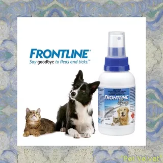 Frontline Spray for Dogs & Cats Obat Kutu Anjing Kucing Semprot 100 ml