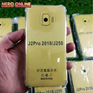 Samsung J2 Pro 2018 Anti Crack Jelly Case Bening