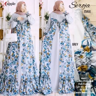 saroja baju gamis unique gamis jumbo xxl xxxl gamis ceruty babydoll dress kondangan gamis terbaru