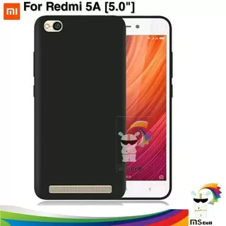 Case Redmi 5A - Matte Mate Softcase Kesing Soft Cover Silikon Backcase Kondom HP Xiaomi 5A Prime