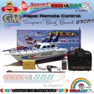 Kapal Remote Control Mainan Anak Hobby Perahu Remot Kontrol uk.JUMBO / Speed Boat Remote Control / Perahu Remote / RC Boat / 757T-028C RC Fire Boat uk.JUMBO