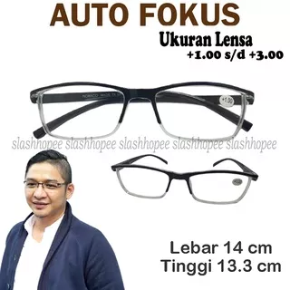 Kacamata Plus (+) Lensa Anti Radiasi Komputer Hp Sinar Biru Fashion Pria Wanita Unisex uk +1.00 s/d +3.00 Kacamata Baca Plus Model Frame Half rim/ Kacamata rabun Dekat