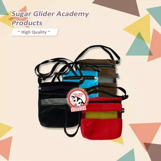 Travel Pouch Sugar Glider Academy Hamster Bonding Sleeping Pouch (Harga Satuan)