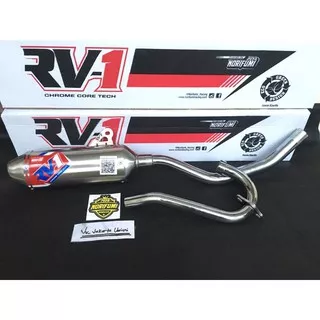 Knalpot norifumi RV1 RV 1 shorty CRF 150 L chrome original