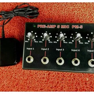 Preamp Mic, Paralel Input Mic Aktif, PM-05