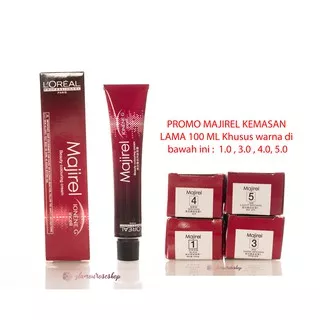 L`oreal Maji fashion 100ml / Loreal Maji Fashion Cat Rambut 50ml / Loreal Majirel 100ml