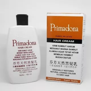 PRIMADONA HAIR CREAM / CREAM PENGHITAM RAMBUT ORIGINAL