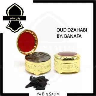 Buhur Bukhur Bakhor Dupa BO Dzahbi Zahabi gold 50gr BANAFA FOR OUD Original