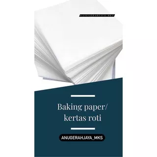 Kertas roti / Baking paper / White / Kertas Roti Baking Paper White