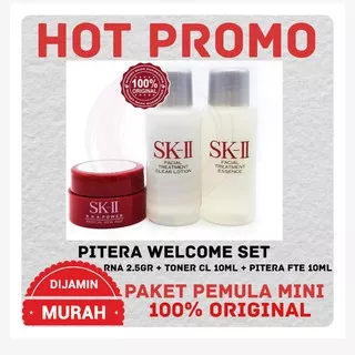 Sk-Ii/Skii Paket Pemula Mini Pitera Welcome Set / Pitera Welcome Kit