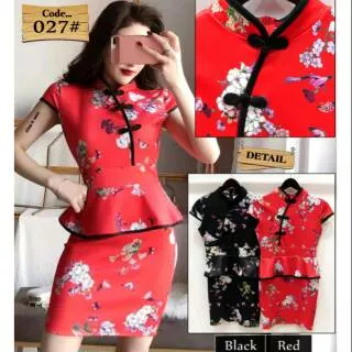 DRESS SCUBA KANCING SHANGHAI IMPORT
027