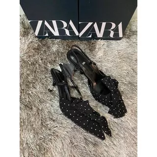 Promo Sepatu Wanita Zr Zara 677 Heels Original Ori Impor Import Harga Murah Diskon Sale Obral Cantik
