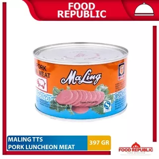 Maling TTS Ham Babi 397 Gr Luncheon Pork Meat Daging Canned Ma Ling