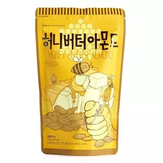 TOM HONEY BUTTER ALMOND 30 GR TOMS FROM KOREA SNACK CEMILAN