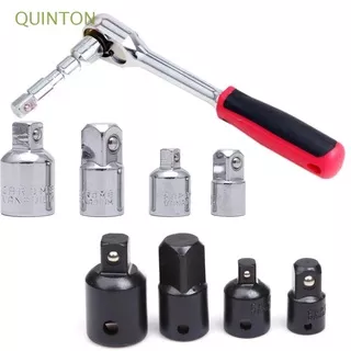 Quinton 4pcs / Set Adapter Konverter Kunci Pas Ratchet 1 / 4 3 / 8 1 / 2 Multi Warna
