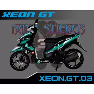 Striping XEON GT 125 PETRONAS - Stiker XEON GT List Variasi Motor STICKER XEON GT CODE 03