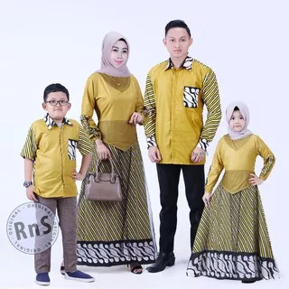 Baju Batik Couple 2020 Fashion Model Gamis Katun Mix Toyobo Kualitas Terbaik Keluarga Pria Wanita
